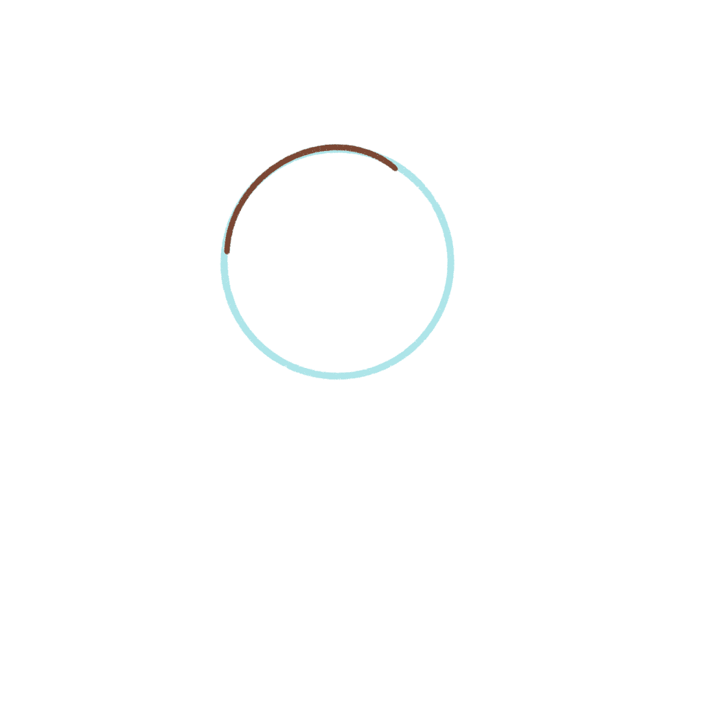 Draw part of the circle