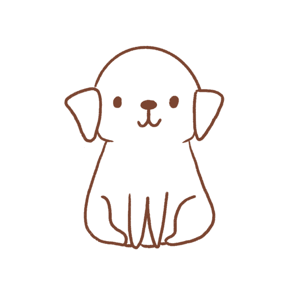 How to draw a kawaii dog - Draw Cartoon Style!