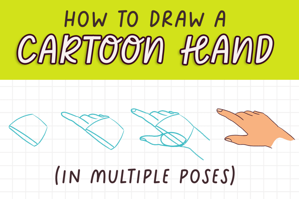 How to draw a cartoon hand Draw Cartoon Style