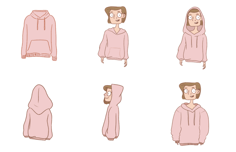 How to draw a hoodie - Draw Cartoon Style!