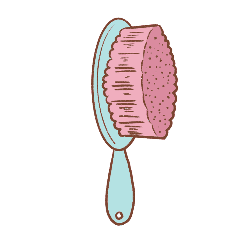 How to Draw a Simple Hairbrush Easy Step by Step Tutorial