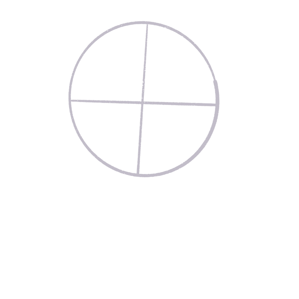 Draw a circle guide