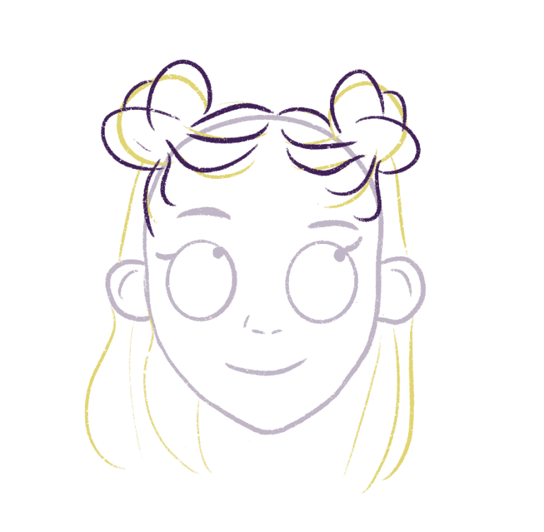 How to Draw Space Buns Easy Step By Step for Beginners