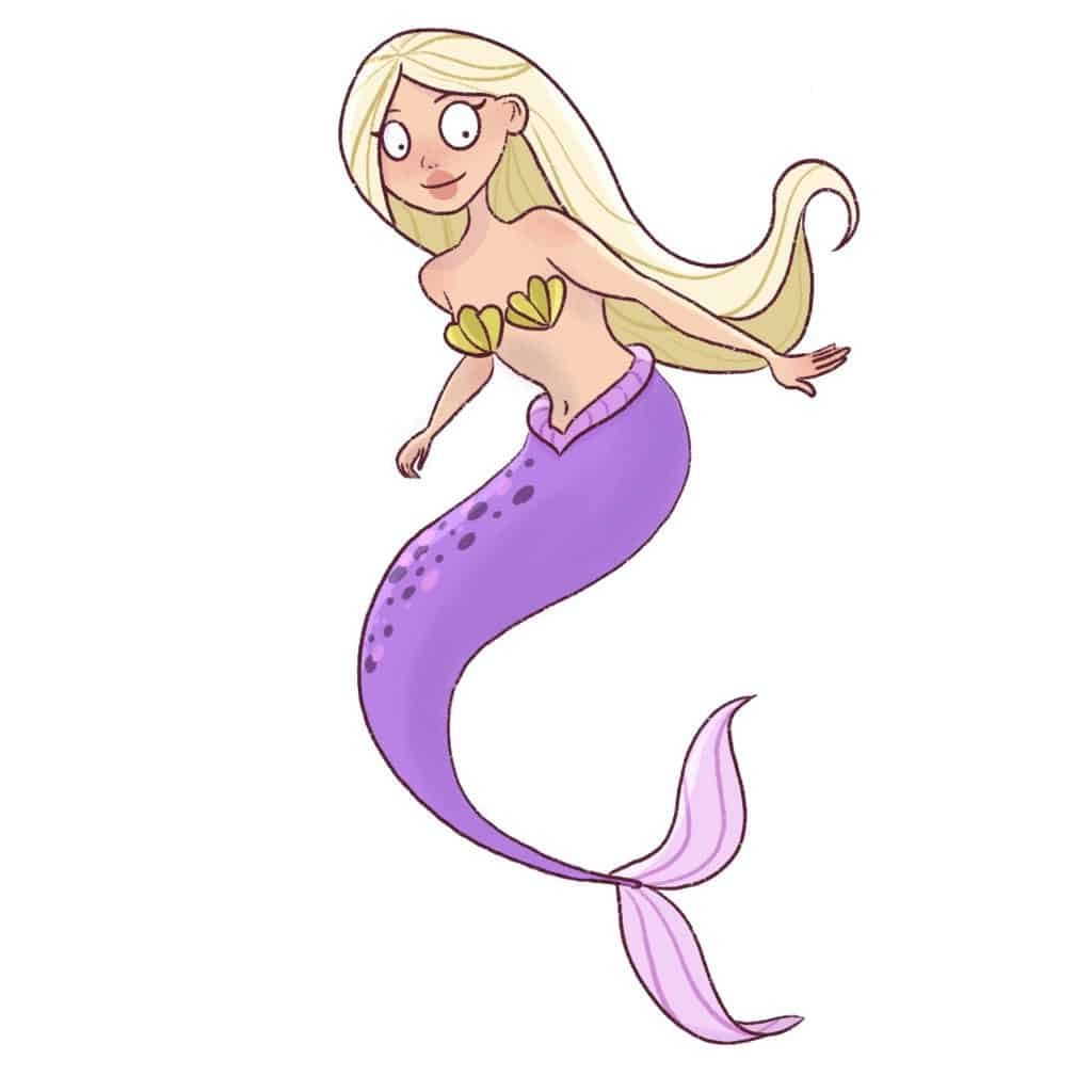 You will learn how to draw a beautiful mermaid in this post. 