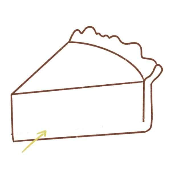 How to Draw a Cute Pumpkin Pie Easy Tutorial for Kids and Adults