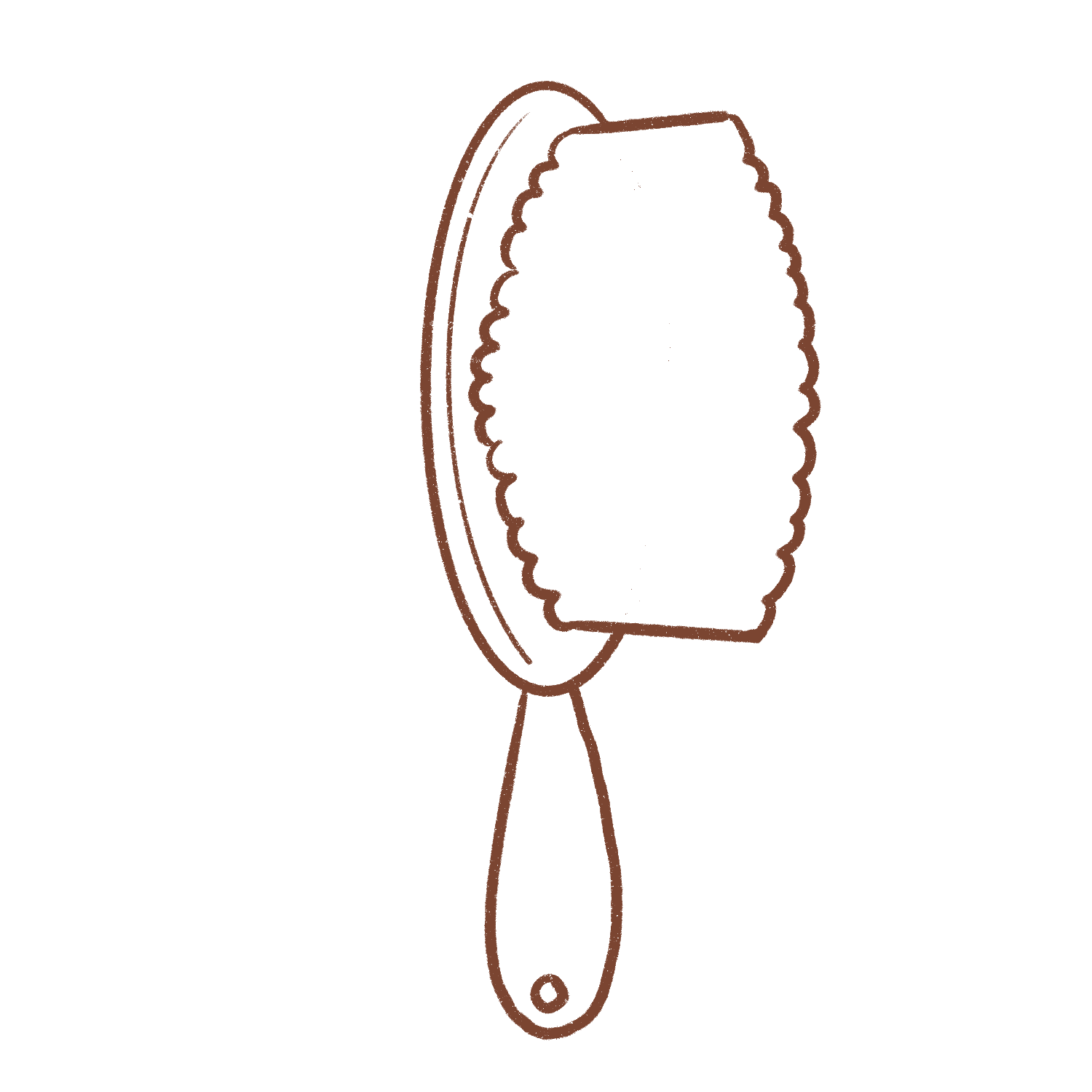 How to Draw a Simple Hairbrush Easy Step by Step Tutorial