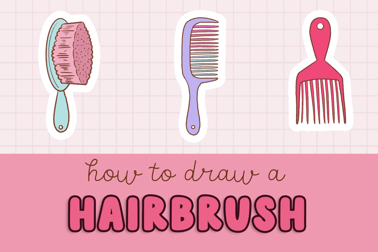 How to draw a hairbrush Draw Cartoon Style!