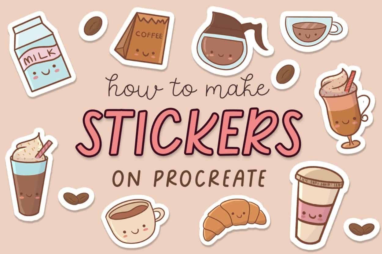 How to Make cute stickers at home