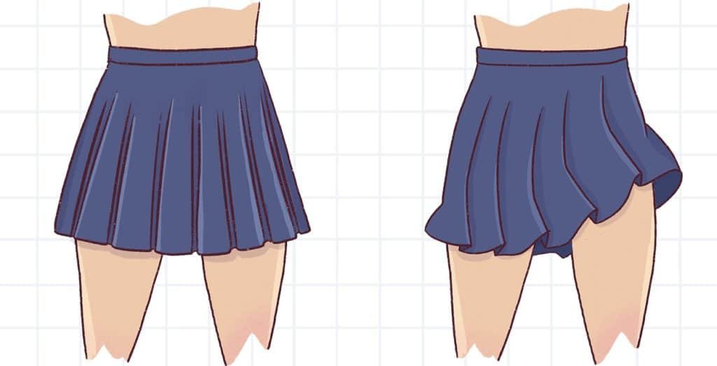 This post will teach you how to draw pleated skirt you can also use this pleated skirt anime drawing reference. 