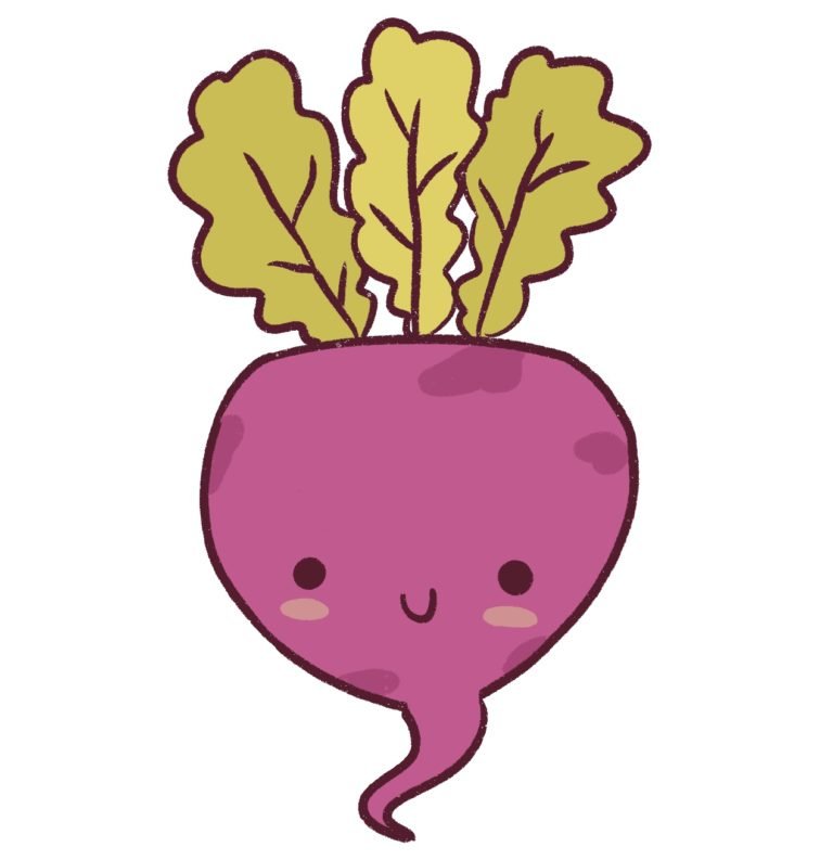 How to Draw a Beetroot (Easy StepbyStep for Kids)