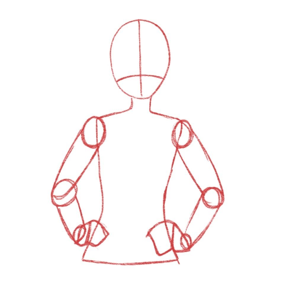 How to Draw Anime Hands on Hips (Step by Step) (2022)