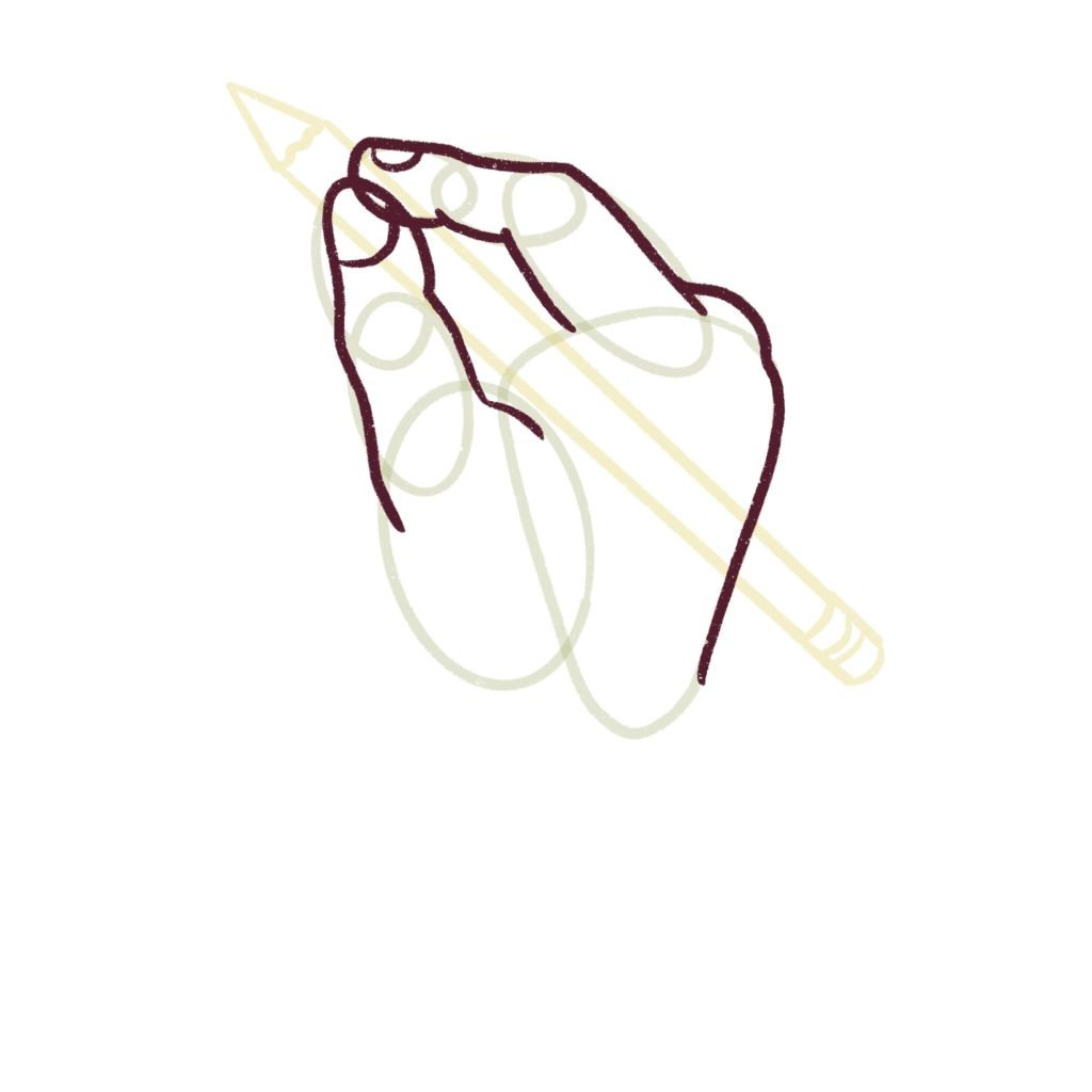 Draw the thumb