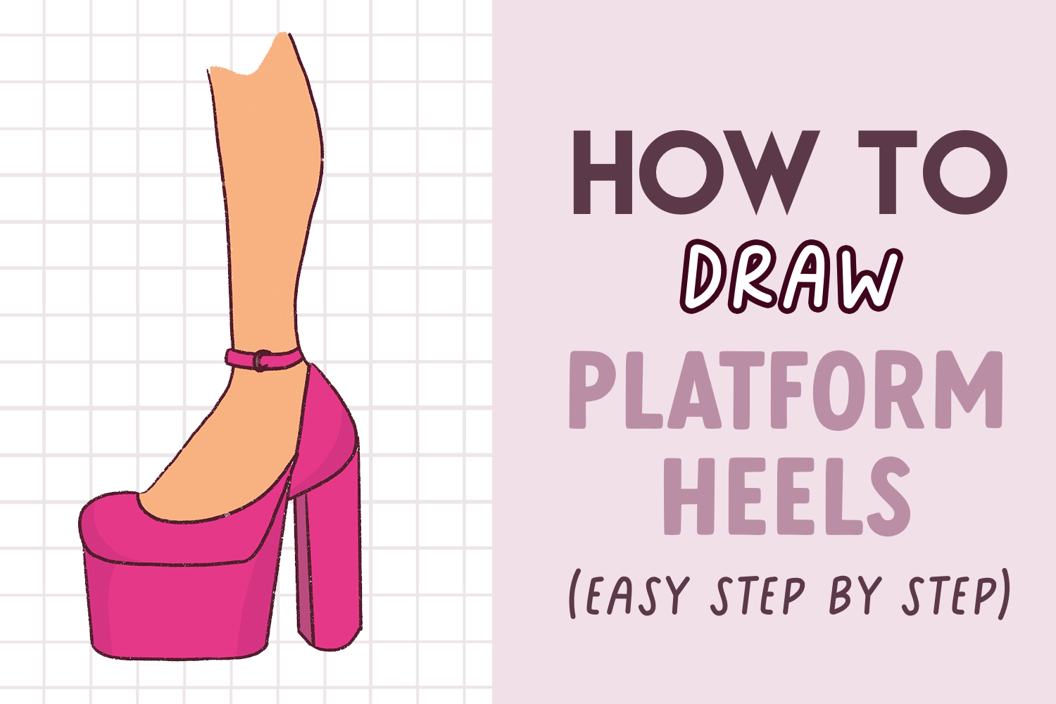 How Draw Shoes – Draw. Imagine. Create.