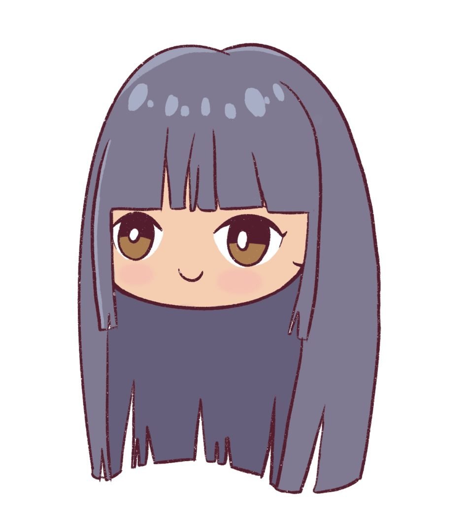 Add more highlights to the chibi hair