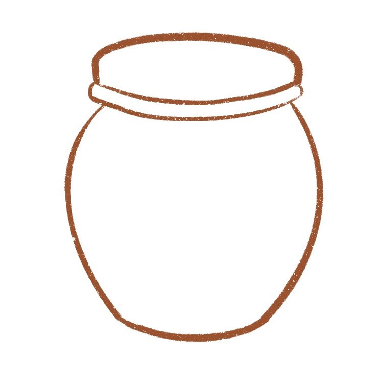 How to Draw a Cute Jar of Honey Easy Beginner Tutorial