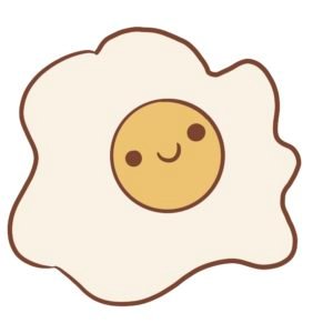 How to Draw a Kawaii Egg – Draw Cartoon Style!