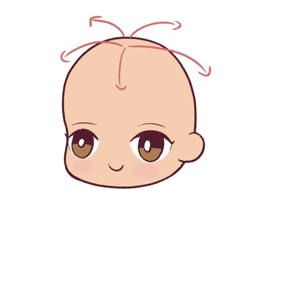 how to draw anime chibi boy hairstyles  Chibi drawings, Boy hair drawing,  Chibi hair