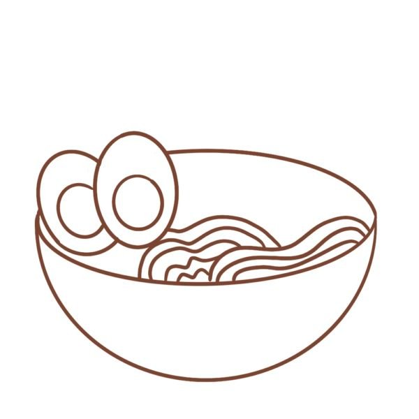How to Draw Ramen Noodles Step by Step Draw Cartoon Style!