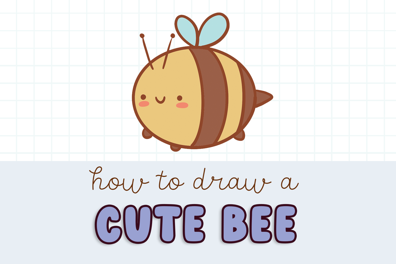 Adorable Bee Drawings bee cute drawing Great for nature lovers