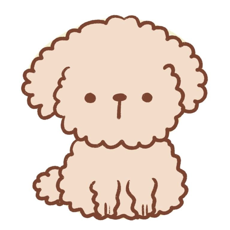 How to Draw a Dog with Curly Hair - Draw Cartoon Style!