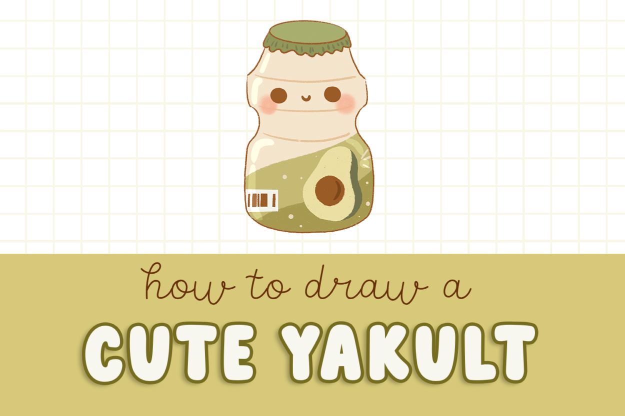 How to draw a cute yakult step by step easy yakult kawaii drawing cute yakult drawing