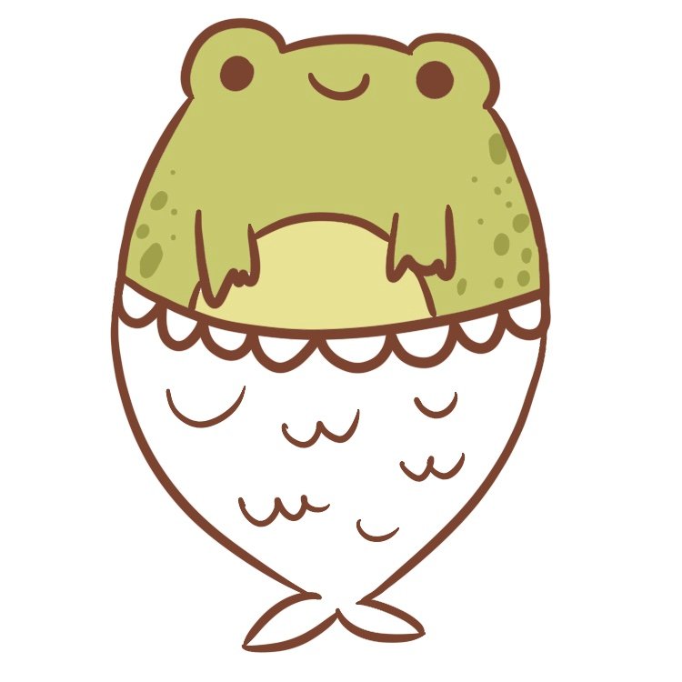 add spots to the frog