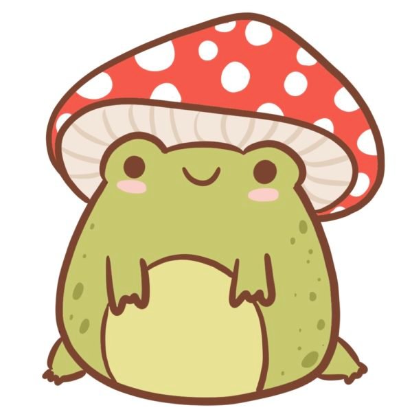 How to Draw a Mushroom Frog - Draw Cartoon Style!