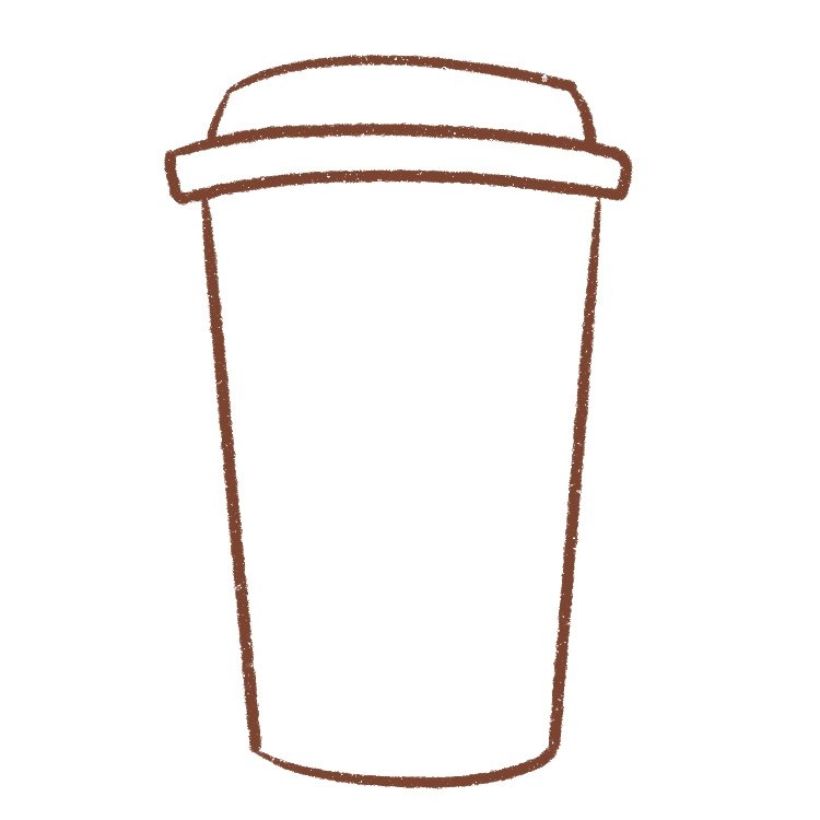 draw the bottom of the cup