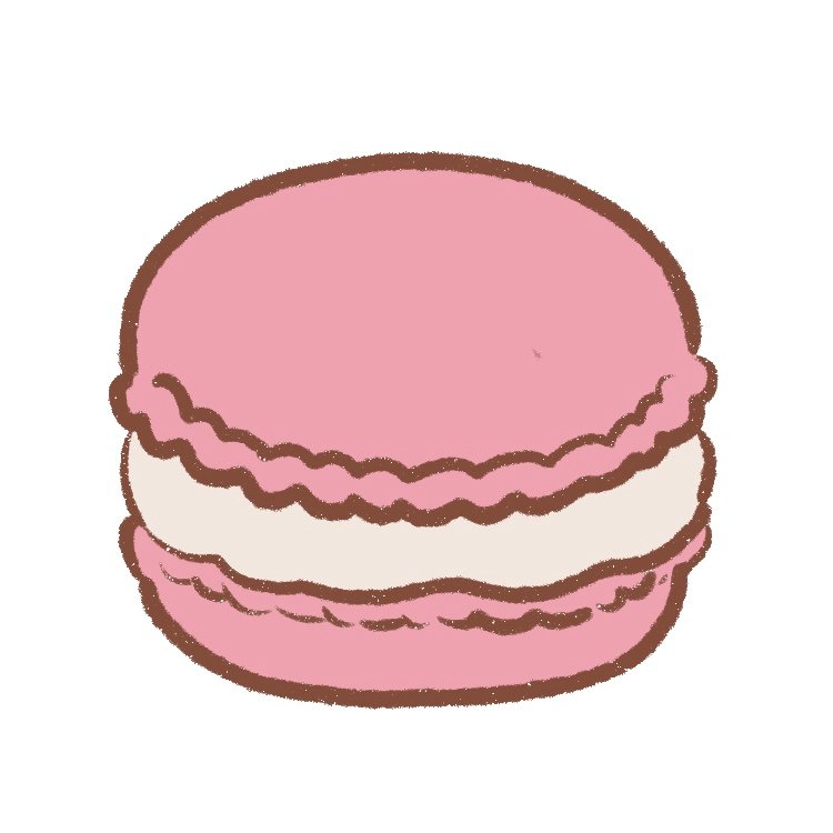 color the macaron