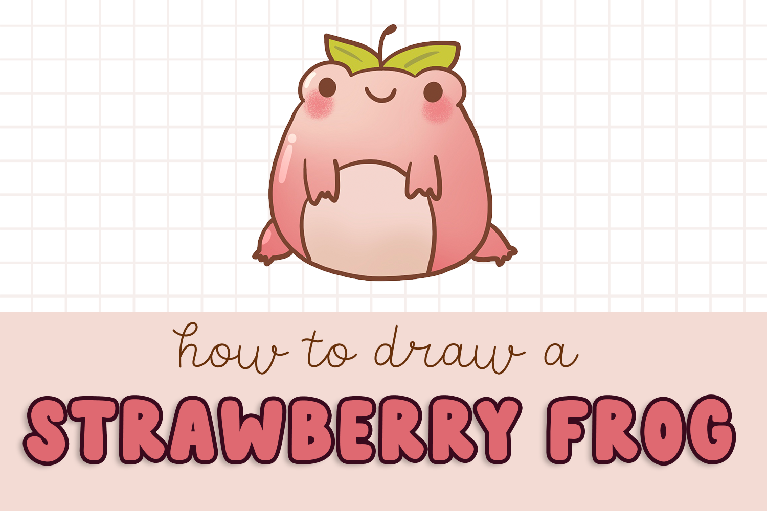 How to Draw a Strawberry Frog (Easy Beginner Guide)