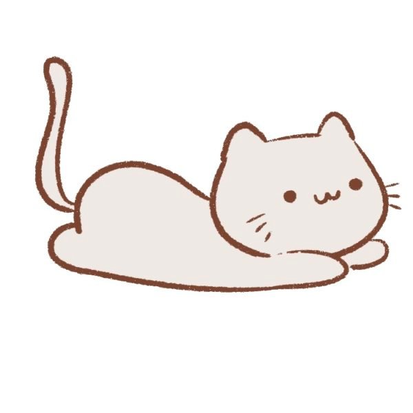 How to Draw a Cat Lying Down - Draw Cartoon Style!