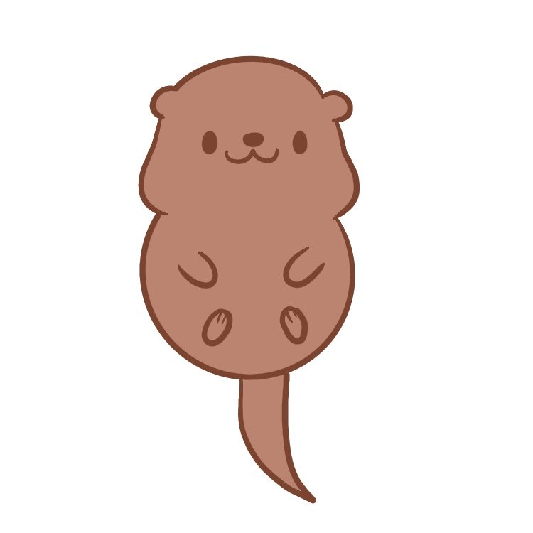9 - color the otter