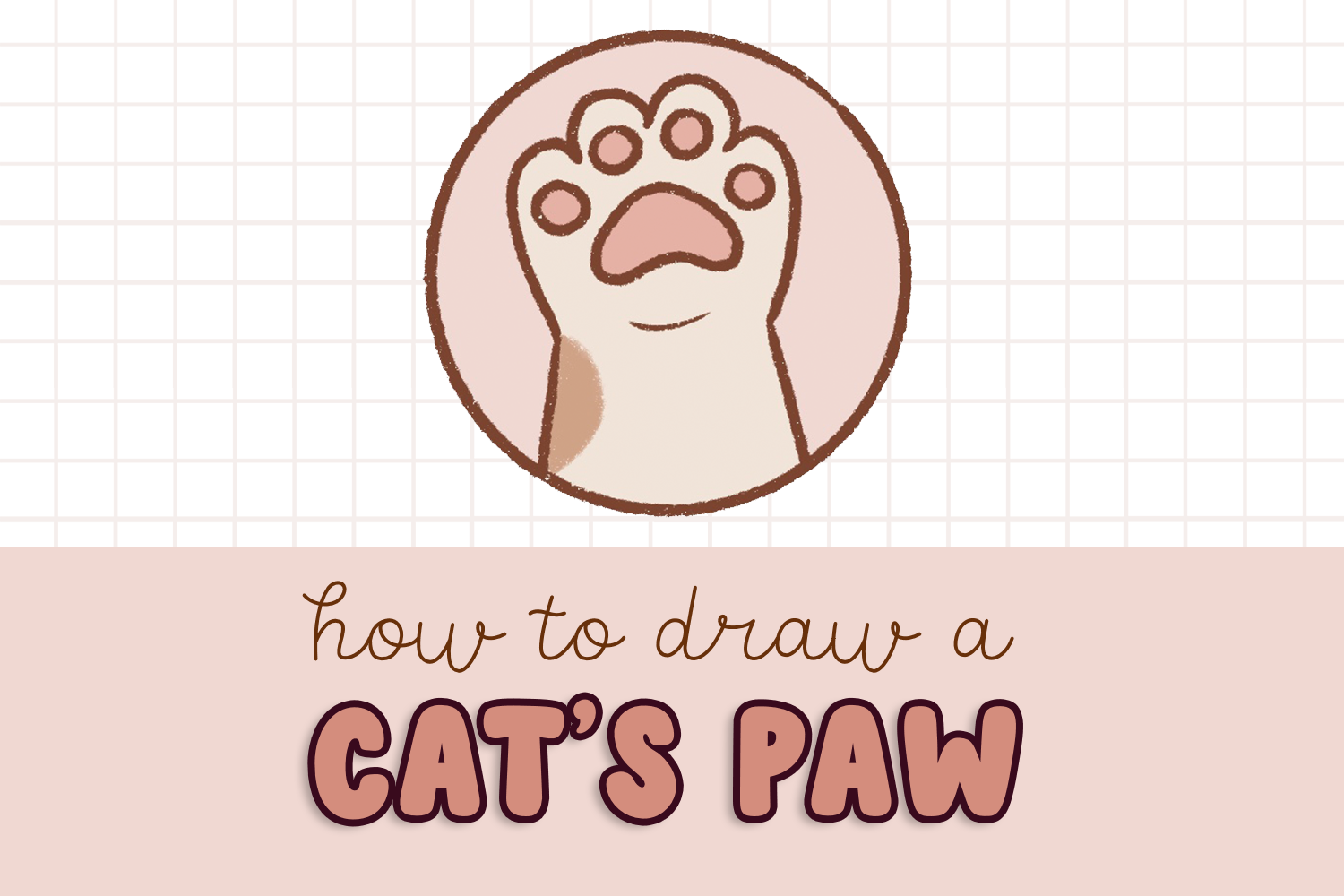 How to Draw a Cute Cat Paw (Easy Beginner Guide)