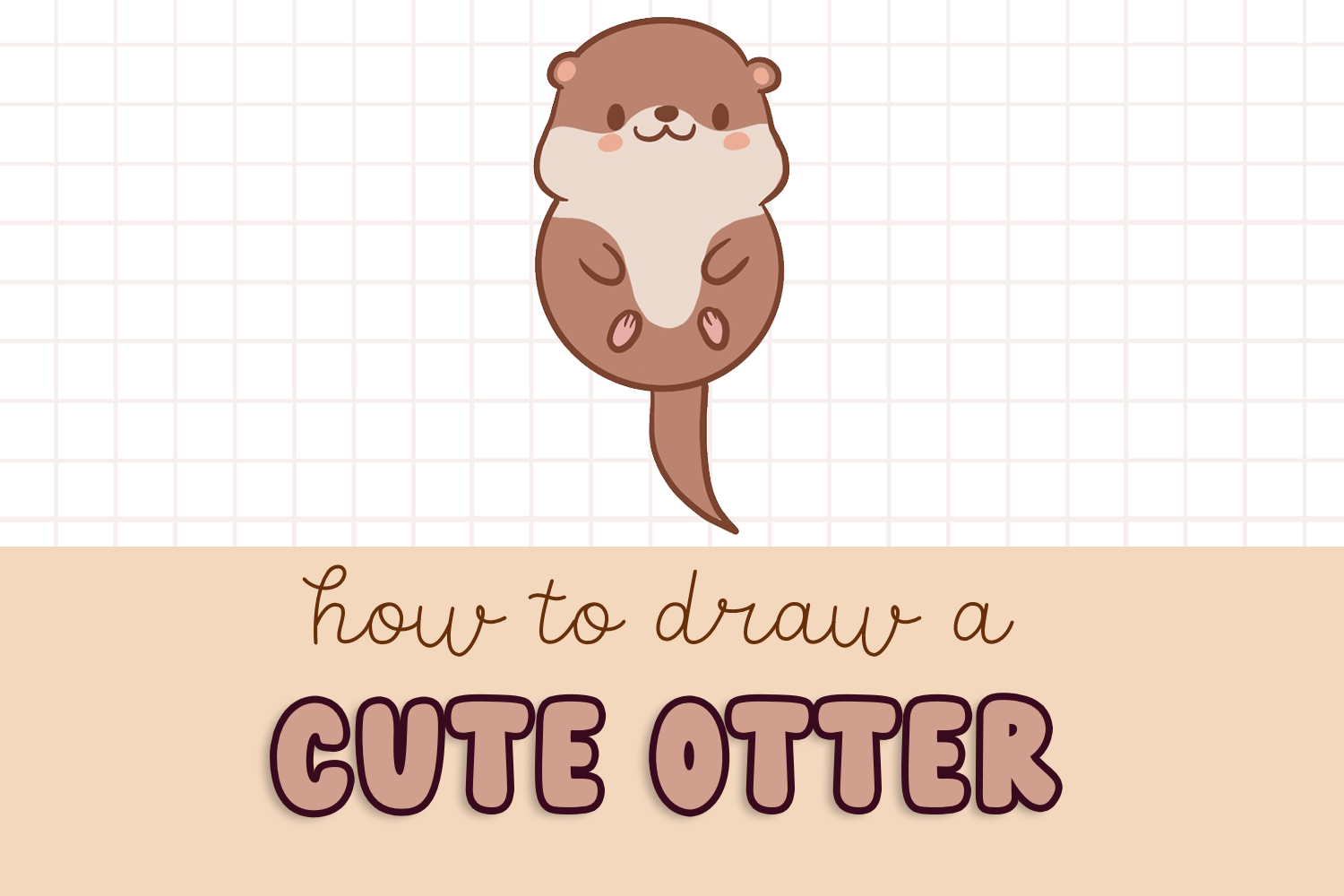 How to Draw a Cute Otter (Easy Beginner Guide)