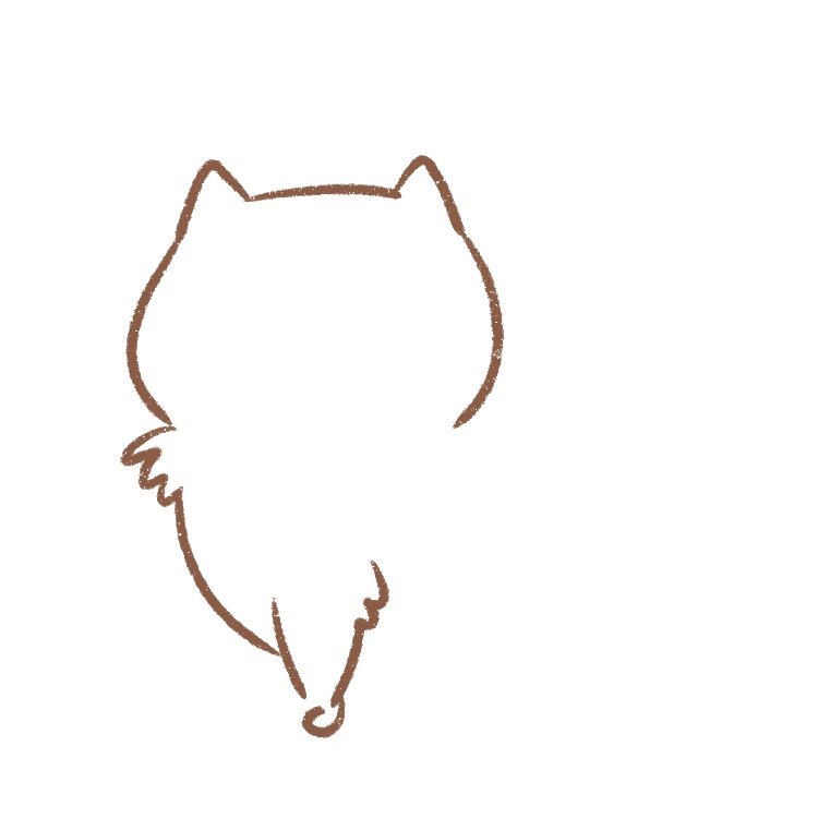 draw the cat's toes
