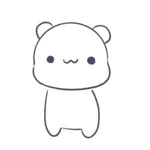 How to Draw a Cute Kawaii Panda - Draw Cartoon Style!