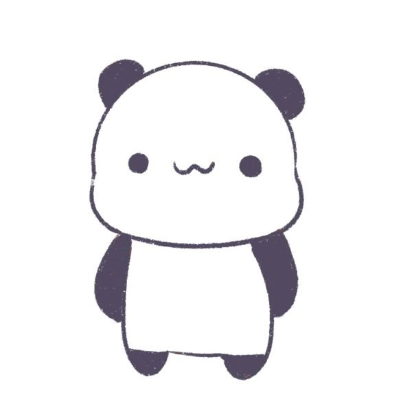 How to Draw a Cute Kawaii Panda – Draw Cartoon Style!